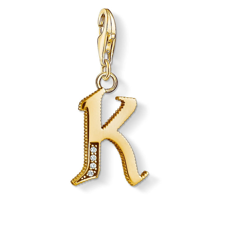 Thomas Sabo Charm Pendant "Letter K Gold"