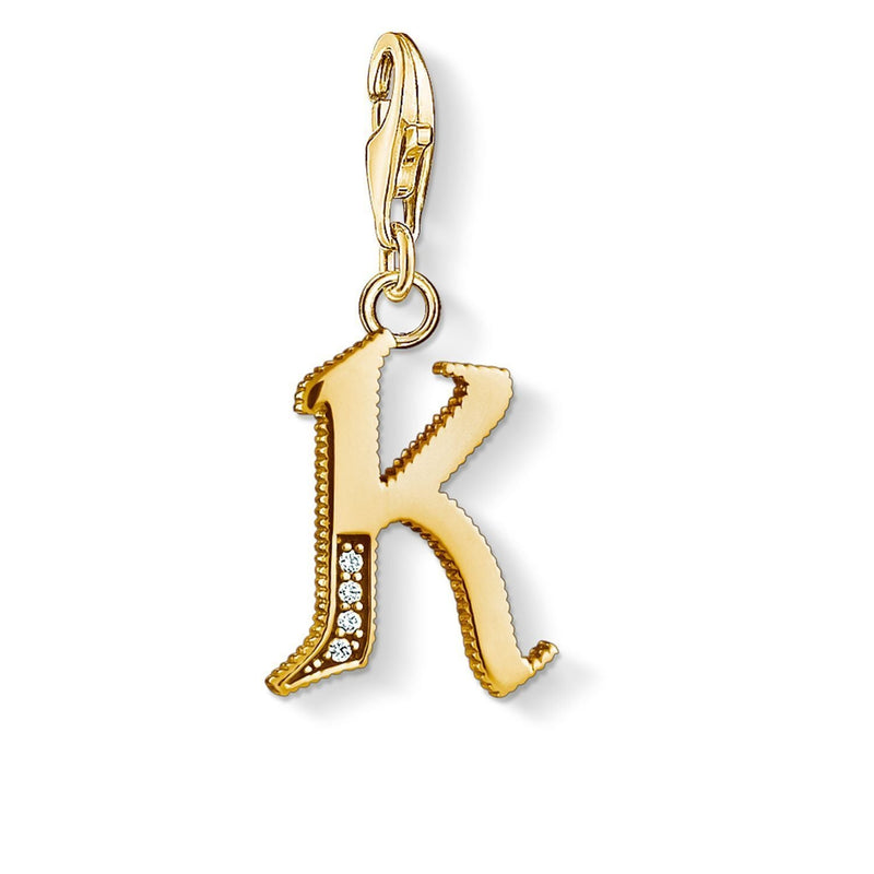 Thomas Sabo Charm Pendant "Letter K Gold"