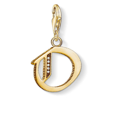 Thomas Sabo Charm Pendant "Letter O Gold"