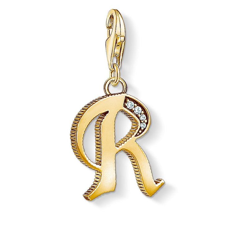 Thomas Sabo Charm Pendant "Letter R Gold"