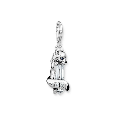 THOMAS SABO Charm pendant fox silver