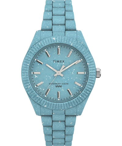 Timex Waterbury Ocean Recycled Plastic Bracelet Watch TW2V33200