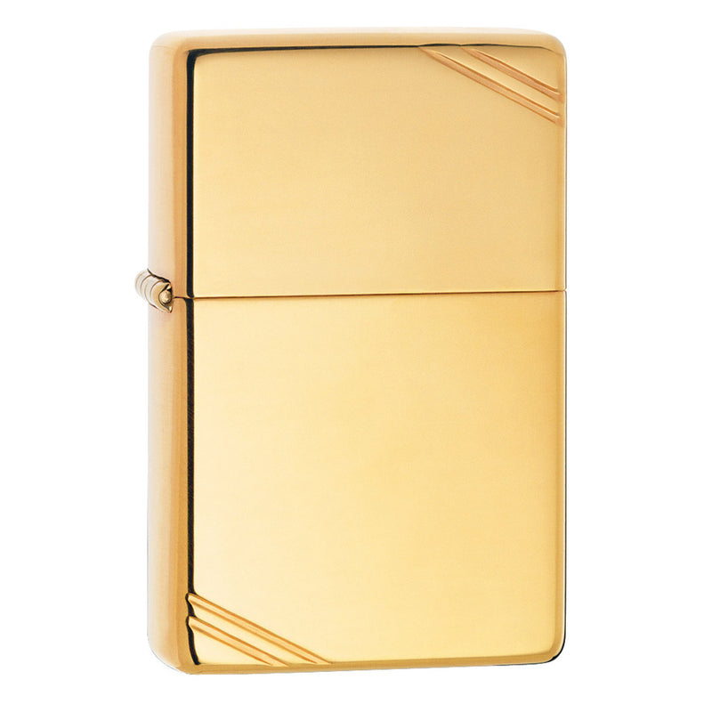 Zippo 270 High Polish Brass Vintage Lighter