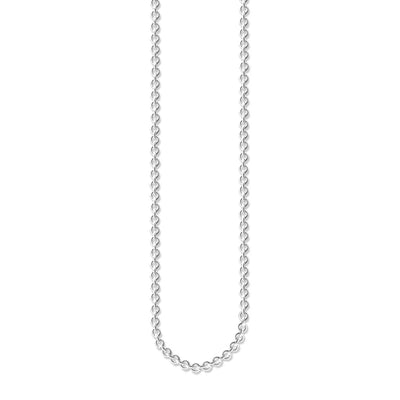 Thomas Sabo Silver Round Cable Necklace 90cm