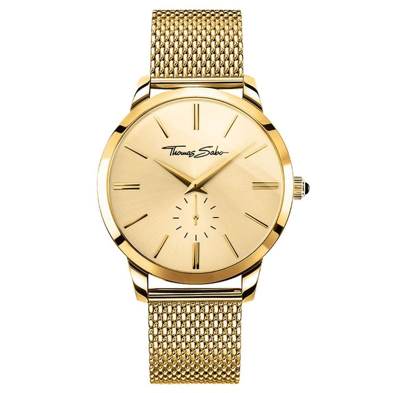 Thomas Sabo Rebel Yellow Gold Dial Mens Watch