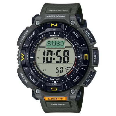 Casio Pro Trek Bio Mass Tough Solar Watch PRG340-3