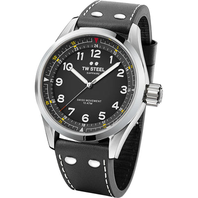 TW Steel Swiss Volante Black Dial Watch