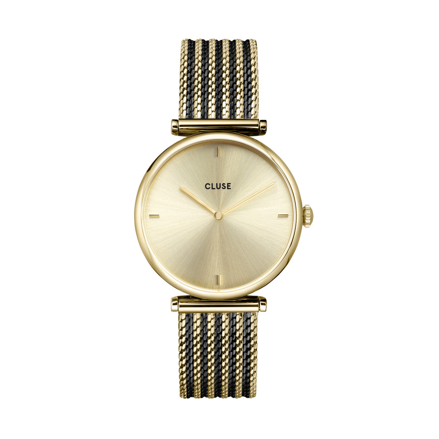 CLUSE Triomphe Full Gold/Black Gold Mesh CW10401