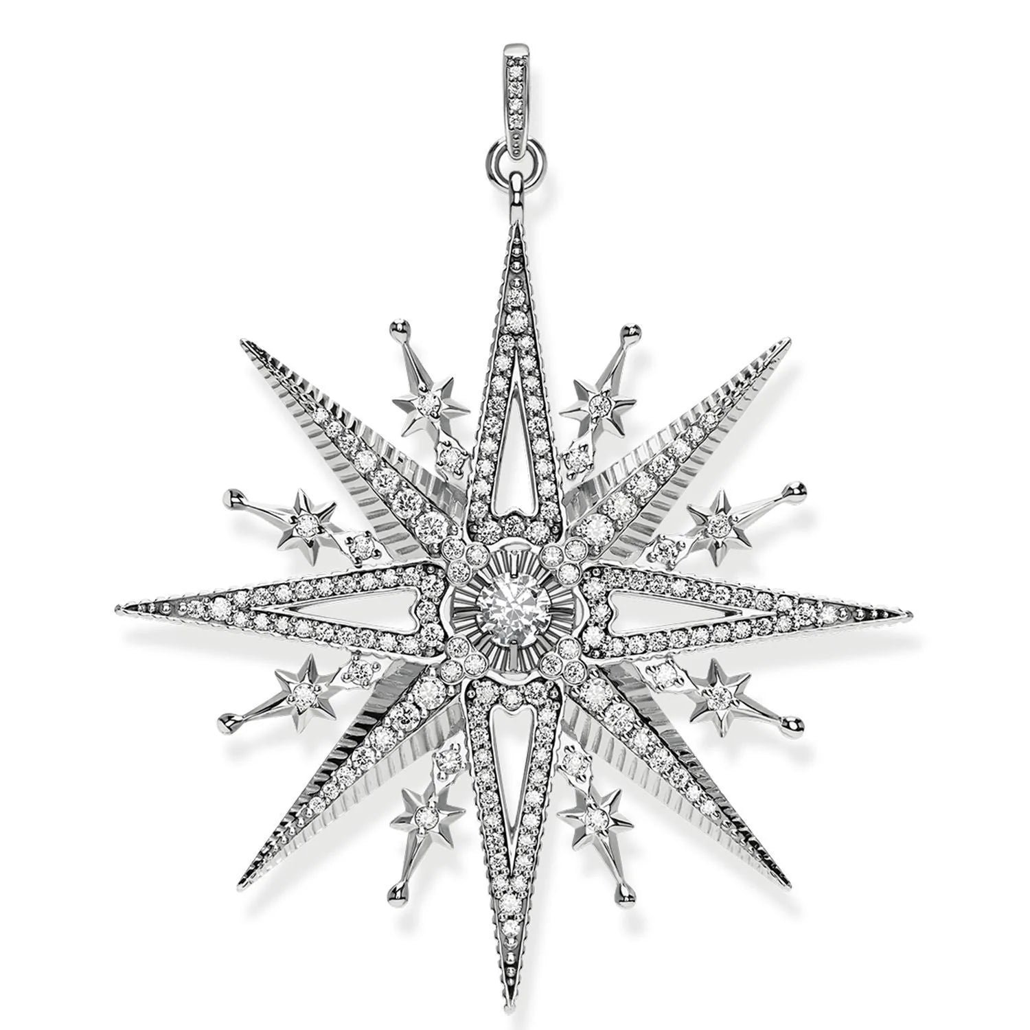 Thomas Sabo Royalty Star Silver Pendant