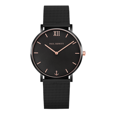 Paul Hewitt Sailor Black Sunray Watch