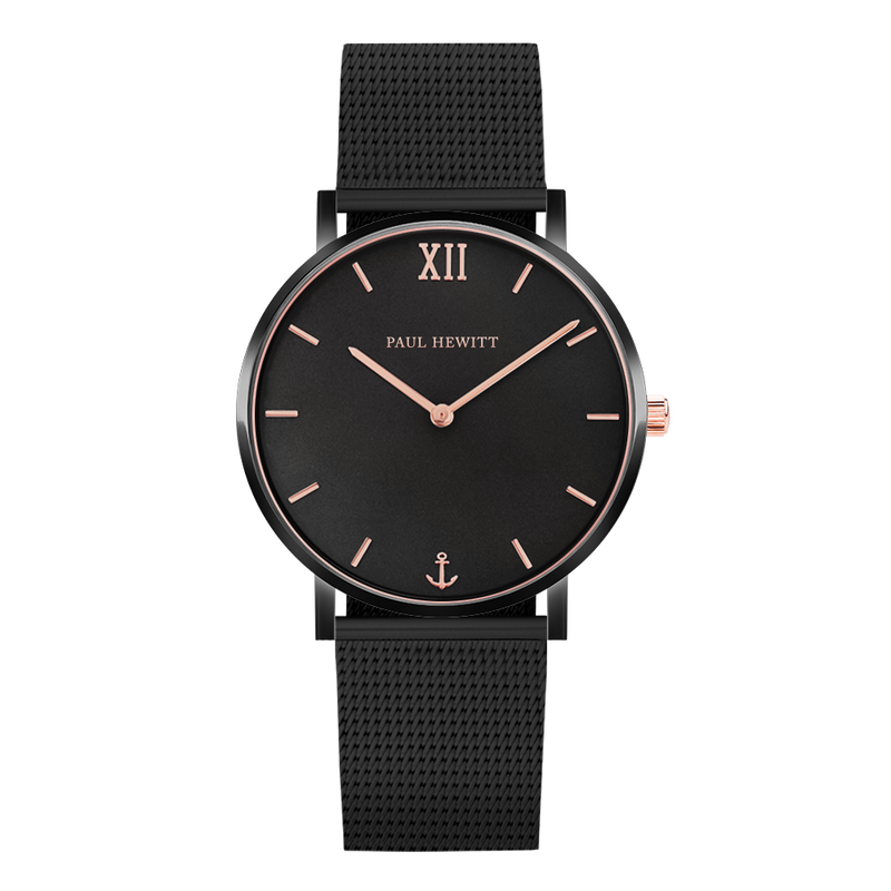 Paul Hewitt Sailor Black Sunray Watch