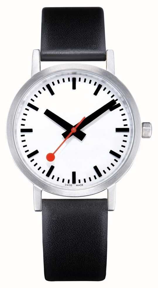 Mondaine Classic Pure White Dial Watch