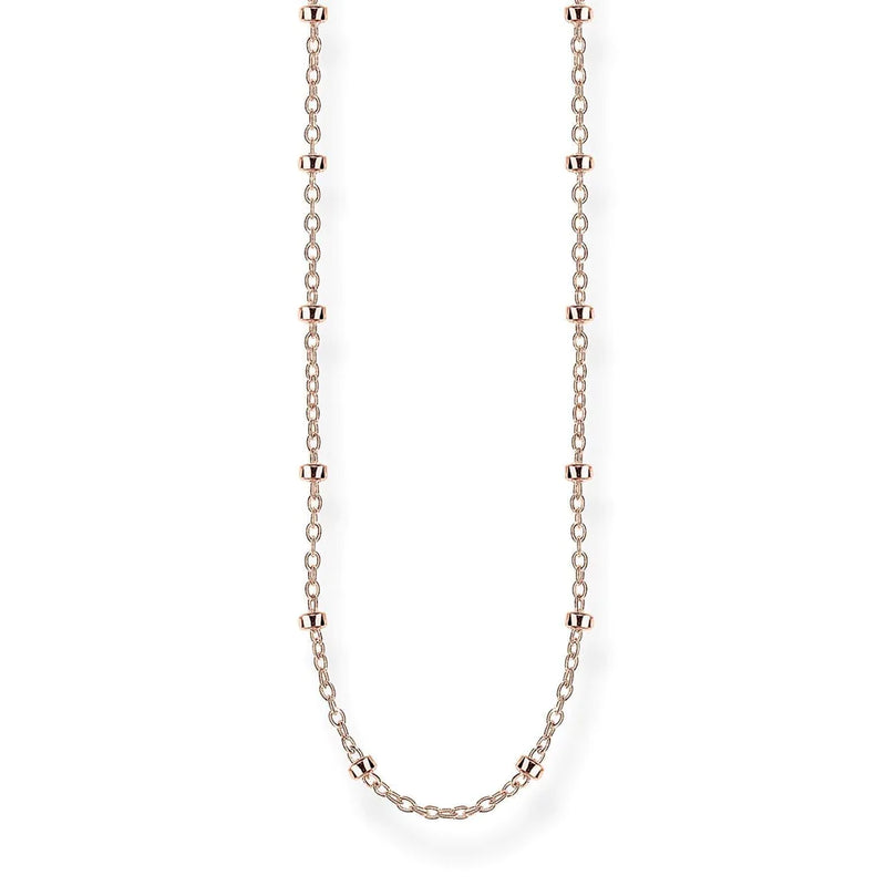 Thomas Sabo Rose Gold Plated Fine Ball Chain TKE1890R90