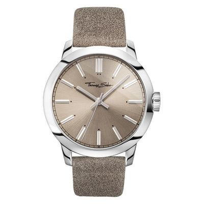 Thomas Sabo Taupe Leather Mens Watch