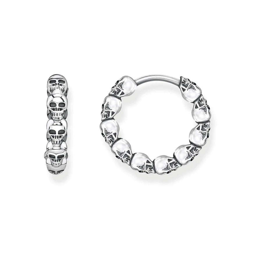 Thomas Sabo Hoop Earrings Skulls TCR619