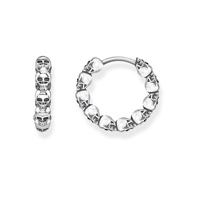 Thomas Sabo Hoop Earrings Skulls TCR619