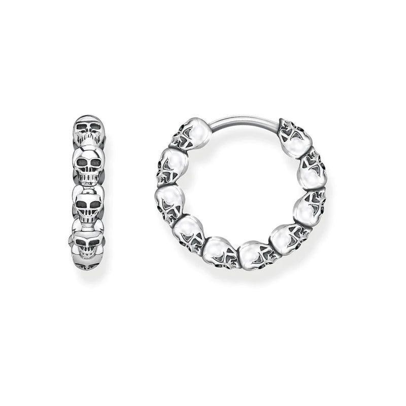 Thomas Sabo Hoop Earrings Skulls TCR619