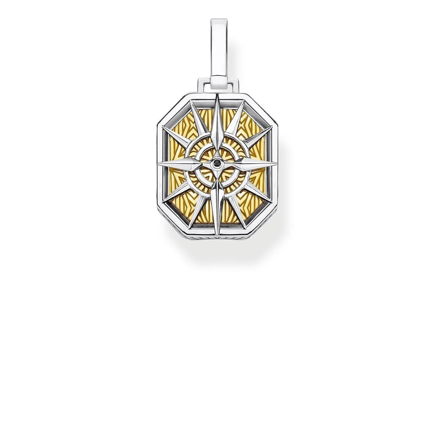 Thomas Sabo Compass Gold Small Pendant TPE867Y
