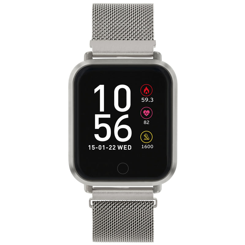 Reflex Active Series 6 Silver Mesh Smart Watch RA06-4049