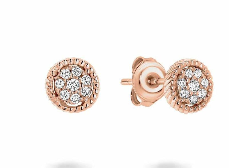 Georgini Mica Earring Rose Gold