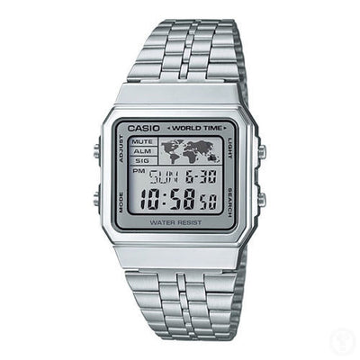 Casio Alarm World Time Digital  A500Wa-7Df Mens Watch