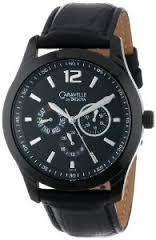 Caravelle By Bulova Leather Strap Sport 45C108 - Mens Watch