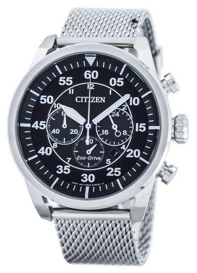 Citizen Eco-Drive Chronograph Power Reserve Mens Watch