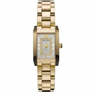 Emporio Armani Women's Gold PVD Quartz Watch AR3172