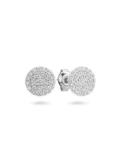 Georgini Pavo Rhodium Earring Silver