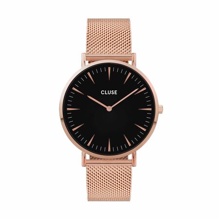 CLUSE Boho Chic Mesh Rose Gold Watch CW0101201003