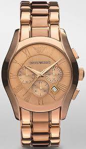 Armani Emporio Marco Rose Gold Chronograph Ar0365 - Mens Watch