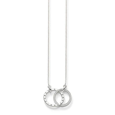 Thomas Sabo Together Rings Necklace 55-60cm