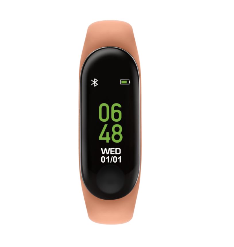 Tikkers Activity Tracker in Apricot TKS01-0001