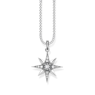 Thomas Sabo Royalty Star White Necklace