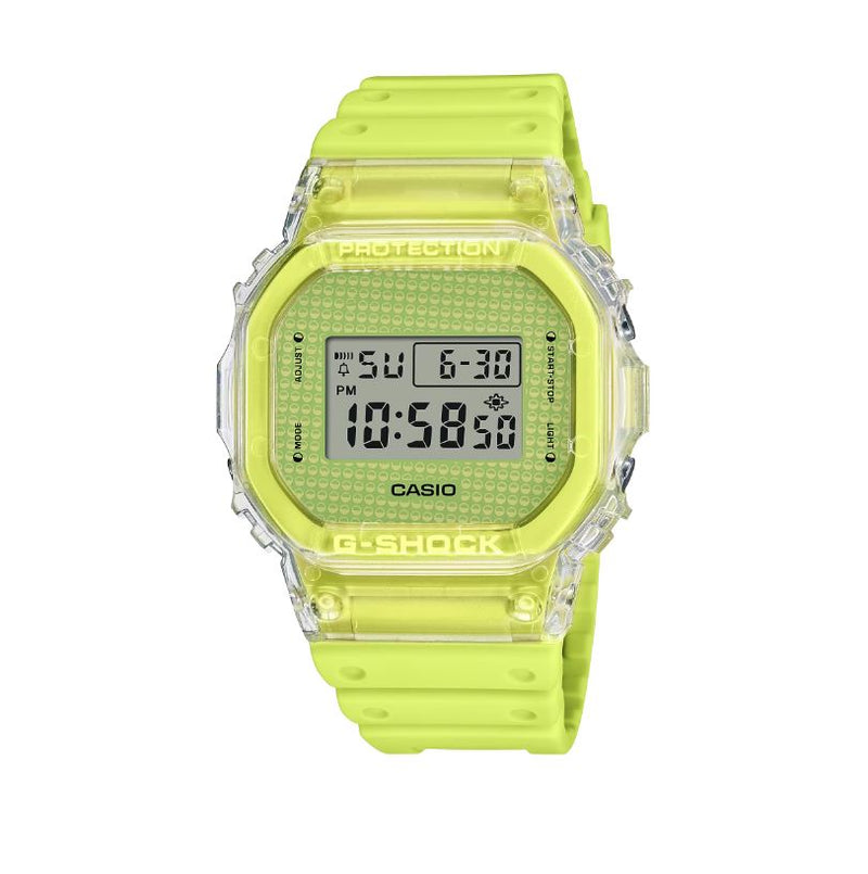 G-Shock Yellow Resin Band Watch DW5600GL-9D