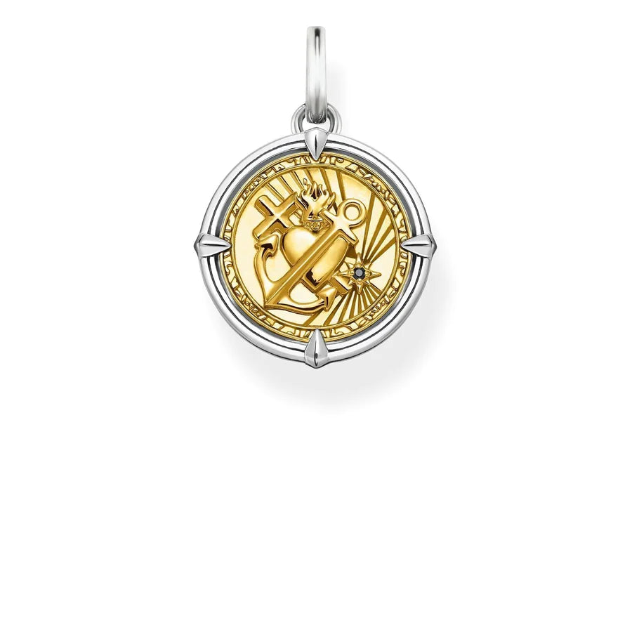 Thomas Sabo Faith, Love, Hope Pendant TPE870Y