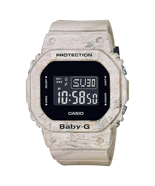 Baby-G BGD-560 Series Marble Resin Band Watch BGD560WM-5D