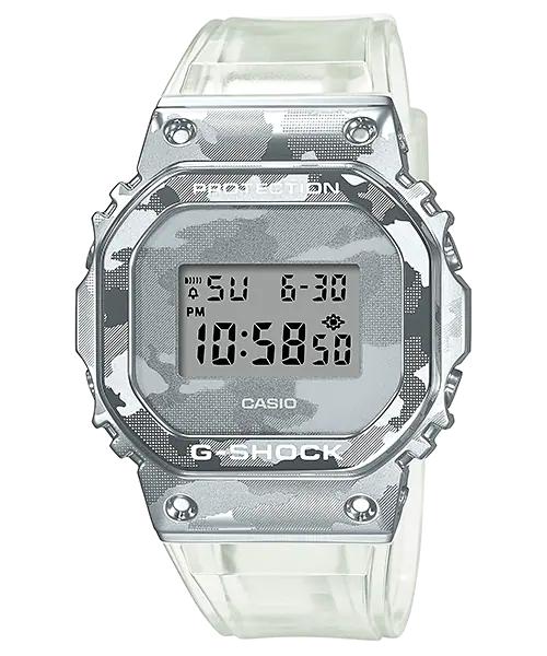 G-Shock G-Squad Transparent Resin Band Watch GM5600SCM-1D