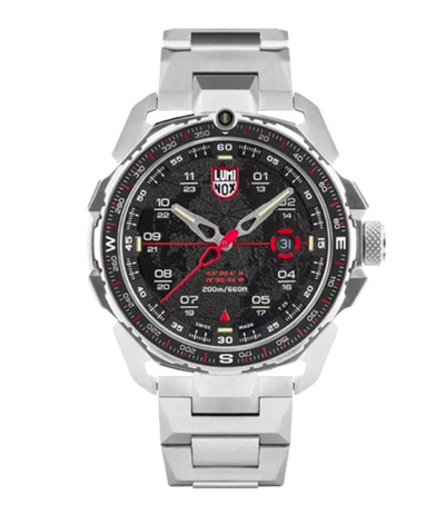 Luminox Ice-Sar Arctic 1200 Series Black Dial Stainless Steel Watch