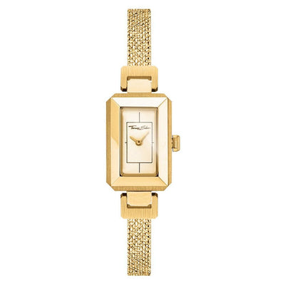 Thomas Sabo Mini Vintage Rectangle Yellow Gold Womens Watch