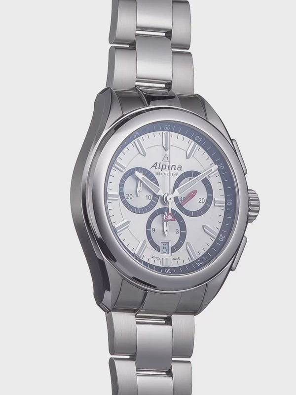 Alpina Alpiner Quartz Chronograph Watch AL-373SB4E6B