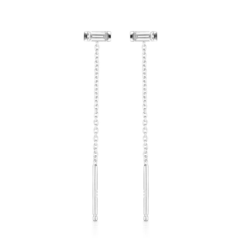 GEORGINI THE LAYERED EDIT TATU EARRING SILVER