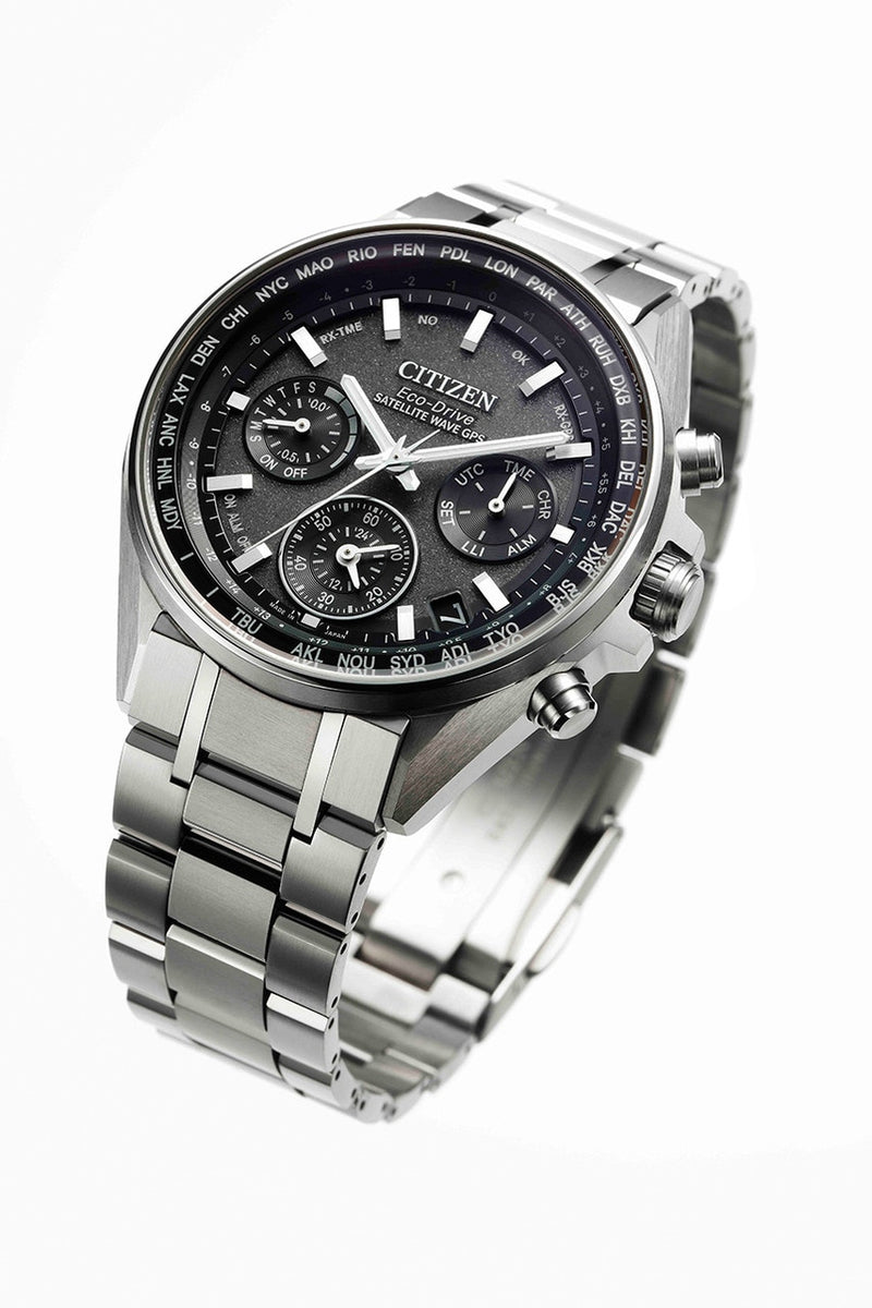 Citizen Super Titanium Satellite Wave GPS Watch CC4000-59E