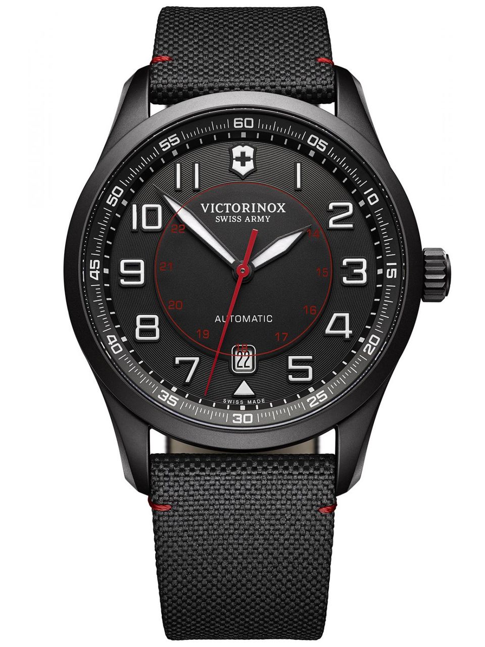 Victorinox Airboss Mechanical Black Edition Mens Watch 241720