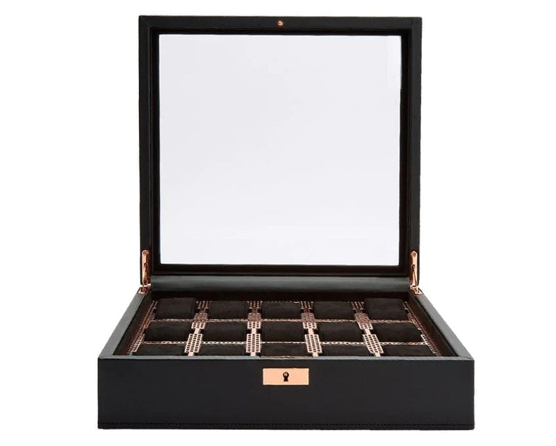 Wolf Axis 15 Piece Watch Box