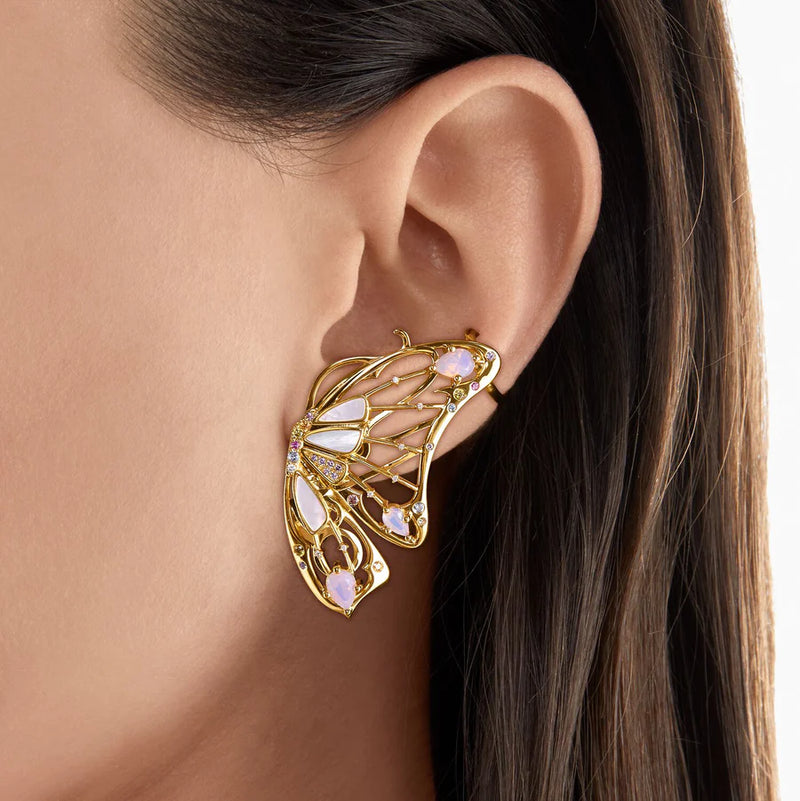 Thomas Sabo Single Ear Stud Butterfly Gold TH2165Y