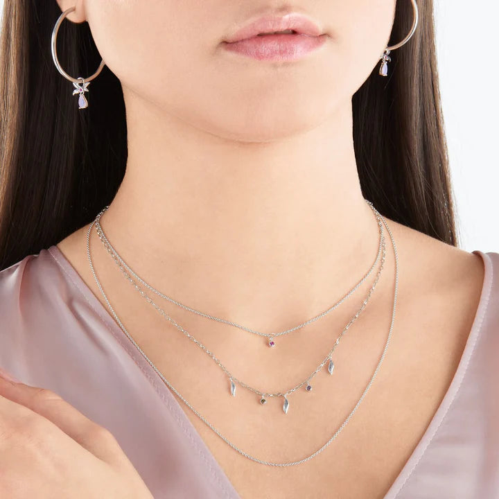 Thomas Sabo Leaves Silver Necklace