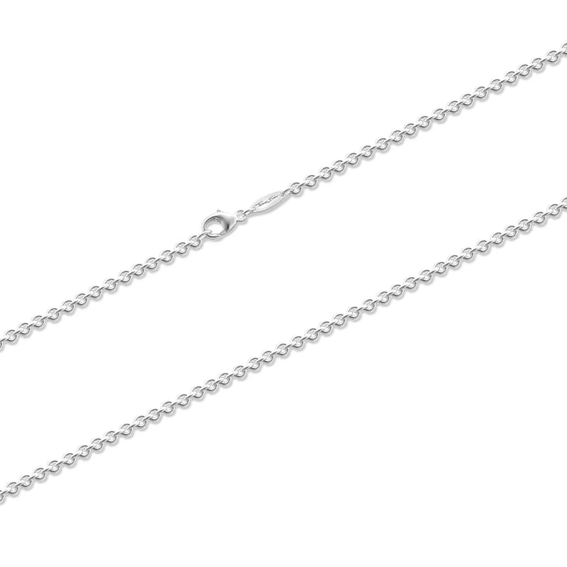 Thomas Sabo Silver Round Cable Necklace 45cm