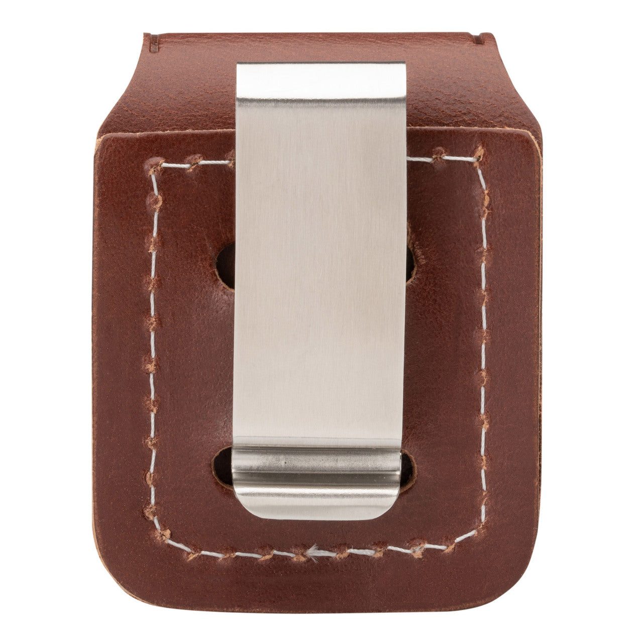 Zippo LPCB Brown Leather Pouch with Clip 98000