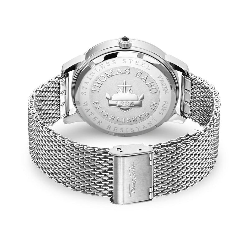 Thomas Sabo Classic Moonphase Steel Mesh Mens Watch